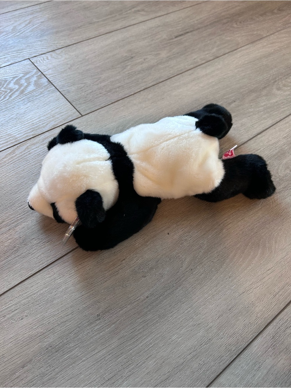 NWT Vintage 1998 Ty Beanie Buddy Peking the Panda Bear Plush Retired 1998